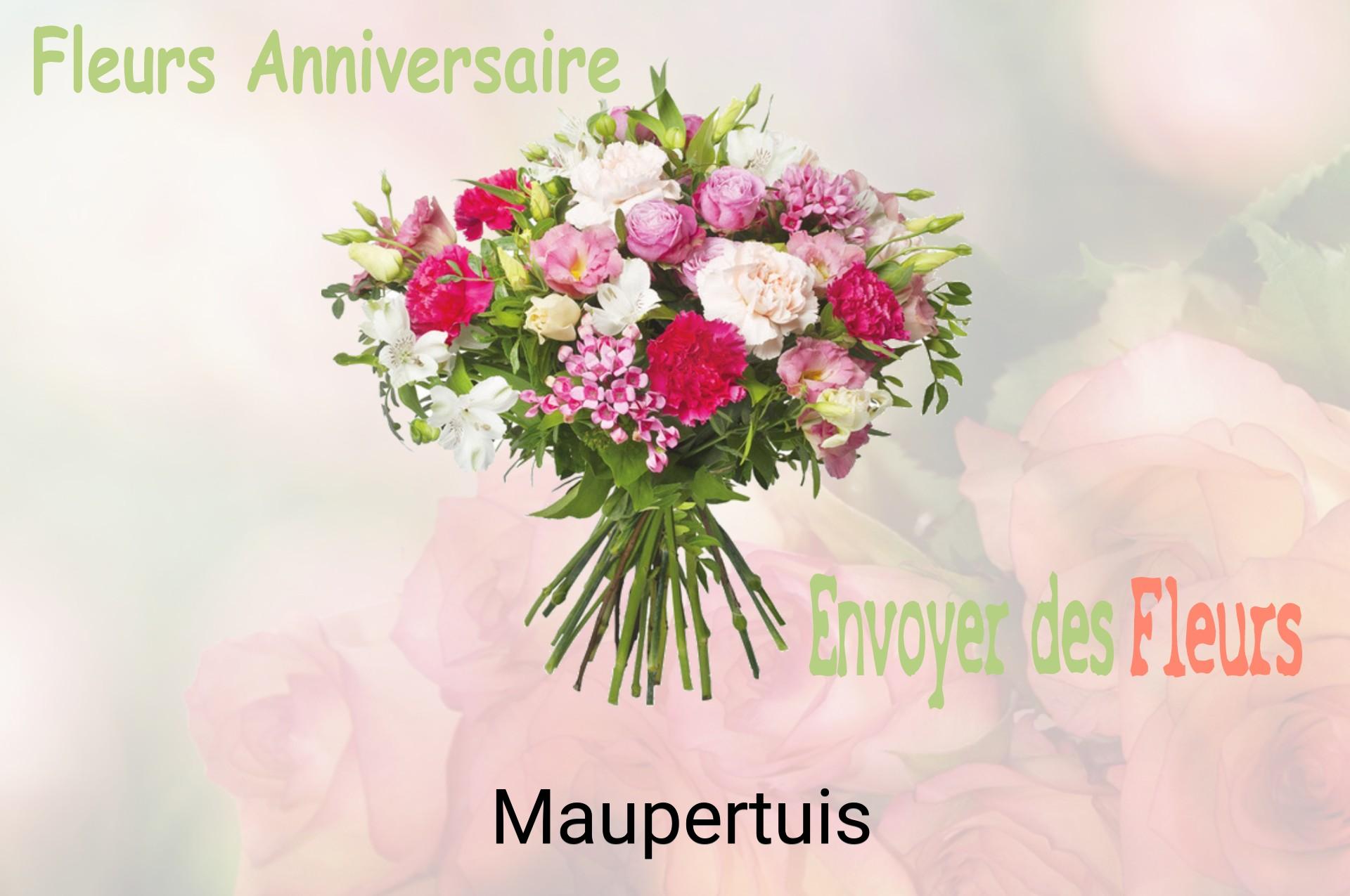 Bouquet de fleurs d’anniversaire livré à Maupertuis